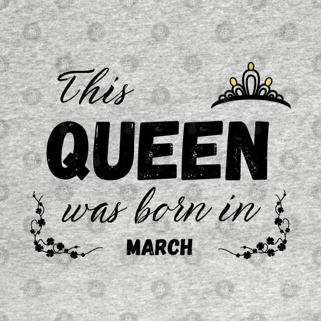 Queen born in march by Kenizio 